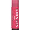 Burt's Bees Balsamo labbra colorato di origine naturale, rosa con burro di karité e cere vegetali - 1 tubetto - 30 g