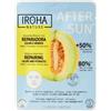 IROHA NATURE - Maschera Viso Aftersun | Riparazione, Calma e Idratazione Profonda | Con Melone, Camomilla e Aloe Vera | Riduce Rossori e Rinfresca e Allevia all'Istante | 100% Vegana e Cruelty-Free