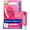 Labello Watermelon Shine Burrocacao labbra 4.8 g, Balsamo labbra colorato e nutriente all'aroma di Anguria con pigmenti scintillanti, Lip balm idratante per 24 ore con ingredienti di origine naturale