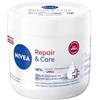 NIVEA Repair & Care Urea 400 ml, Crema corpo idratante pelle secca, molto secca, ruvida e screpolata, Crema multiuso per corpo, viso e mani nutriente 72H con 15% Glicerina e Urea
