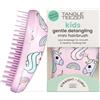Tangle Teezer Mini Original Hairbrush - Spazzola per Capelli Bagnati e Asciutti - Districante per Tutti i Tipi di Capelli - Spazzola da viaggio perfetta per bambini - Unicorno Magico