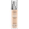 L'Oreal Paris L'Oréal Paris Fondotinta Liquido, Incarnato Uniforme e Illuminato, Finish Naturale, Per Tutti i Tipi di Pelle, Formula con Acido Ialuronico, Accord Parfait, Tonalità: 3R/C Rose Beige, 30 ml