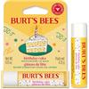 Burt's Bees Balsamo labbra Burt's Bees all'aroma di torta di compleanno, Burrocacao labbra idratante con cera d'api e vitamina E, 100% naturale, 4,25 g