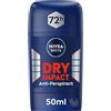 NIVEA MEN Dry Impact - Deo Stick Anti-Transpirant - 48 ore di protezione, deodorante ad asciugatura rapida, da uomo, senza alcool - Deodorante - 50 ml