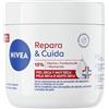 NIVEA Repair & Care Niacinamide 400 ml, Crema corpo idratante pelle secca e molto secca, Crema multiuso per corpo, viso e mani nutriente 72H con 15% Glicerina, Provitamina B5 e Niacinamide