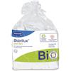 Molicare Sterilux Pads Bio - Rettangoli di cotone biologico, morbido, non peloso, 7,5 x 9,5 cm, 160 unità