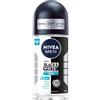 NIVEA MEN NIVEA Antitraspirante Black & White Invisible Fresh Roll-on, 50 ml