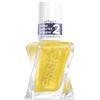 Essie Gel by Essie, smalto per unghie - 565 oro crushed top coat gel luccicante con effetto metallizzato riflettente e durata fino a 15 giorni, 13,5 ml