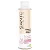 Sante Naturkosmetik, Detergente delicato per la pelle sensibile, rimuove gli occhi, le labbra, adatto anche per il trucco impermeabile, con preziosi oli biologici vegani, trasparente, 110 ml