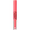 NYX Professional Makeup Rossetto Ultra Pigmentato, Brillantezza a Lunga Tenuta, No Transfer, Shine Loud, 04 Born To Hustle