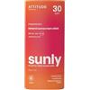 BIO SPECTRA ATTITUDE ATTITUDE Mineral Sunscreen Stick with Zinc Oxide, SPF 30, EWG Verified, Plastic-Free, Broad Spectrum UVA/UVB Protection, Dermatologically Tested, Vegan, Orange Blossom, 60 g