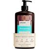 ARGANICARE Shampoo nutriente e idratante con olio di Argan biologico, alta idratazione per capelli secchi e danneggiati, rivitalizza e rafforza, cura dei capelli, formato 400 ml