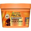 Garnier Fructis - Maschera 3 in 1 per capelli danneggiati, con complesso lipidico extra, formula vegana, 400 ml