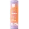 ATTITUDE Plastic-free Lip Balm with Sun Protection SPF 15, EWG Verified, Plant- and Mineral-Based Ingredients, Vegan, Coconut, 8.5 g