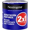Neutrogena Formula Norvegia Idratazione Profonda Balsamo Comfort (confezione da 2 x 300 ml), Crema idratante per il corpo e il viso con tecnologia Pro-Ceramide per pelli secche