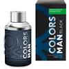 United Colors of Benetton Black di United Colors, Eau de Toilette Spray per Uomini, Fragranza Legnosa con Bergamotto, Lavanda e Vetiver , 60 ml