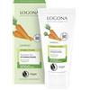LOGONA Naturkosmetik NOURISH Crema vitaminica carnagione radiante - 50 ml - Glow naturale - Crema viso con carota biologica e vitamina F - per pelle secca