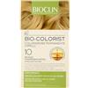 BIOCLIN Bio-Colorist Colorazione Permanente Capelli Biondo Chiarissimo Extra 10 - Senza Ammoniaca - Con Olio di Argan - Copertura Capelli Bianchi - Colore Naturale e Brillante