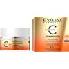 Eveline Cosmetics C-Sensation Crema Anti-Rughe Ringiovanente 40+ con Vitamina C, E, Acido Ferulico, Bakuchiol e Acido Ialuronico - 50ml