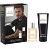 Beckham David Beckham, Cofanetto Regalo per Lui Classic, con Eau de Toilette & Docciaschiuma, Dopobarba Accattivante Fresco, Ambrato, Legnoso, 50ml & 200ml