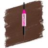 NYX Professional Makeup Fluff & Snatch Brow Powder Pen, Penna per Sopracciglia, Effetto Volumizzante, Finish Opaco, Fino a 24 Ore di Tenuta*, Formula da Crema a Polvere, Shade: 06 Brunette, 1g