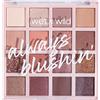 Wet n Wild Always Blushin' Eyeshadow Palette, Palette Ombretti in 16 Colori Neutri Sfumabili con Finish Matte, Shimmer e Glitterati per Look Soft Glam, Ombretti Occhi Nude e Rosa