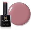 BLUESKY Smalto Per Unghie Gel, Tease, Qxg80, Rosa (Per Lampade Uv E Led) - 10 ml