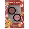 Wet n Wild Merry Blushmas Set, Set Regalo con 2 Blush in Crema Effetto Sun-kissed Illuminante ad Intensità e Copertura Modulabile