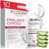 Poderm - Cuticole Remover 2-in-1 Esfolia e Idrata le Cuticole - Rimuove la Pella Morta - Rimuovi Cuticole Unghie - Cuticle Remover - Swiss Lab