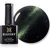 Bluesky Smalto Per Unghie Gel, Cat Eye Green, Ka549, Verde, Bagliore (Per Lampade Uv E Led) - 10 Ml