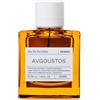 KORRES AVGOUSTOS Eau de Toilette per donna e uomo, fragranza unisex, profumo estivo fruttato-agrumato, 89% ingredienti naturali, vegan, 50 ml