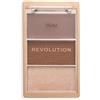 Revolution Beauty London Revolution The Bronze Icon, Palette Bronzer Altamente Pigmentata, Arricchita con Acido Ialuronico per una Pelle Luminosa e Idratata, Sunkissed Tan, 10g