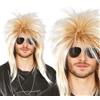 FIESTAS GUIRCA Blond Rocker Wig - Box