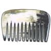Golddachs - Pettine afro in corno, 10 cm