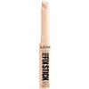 NYX Professional Makeup Correttore in Stick, Attenua, Corregge e Illumina, Tenuta fino a 12h, Arricchito con Acido Ialuronico, Pro Fix Stick, Tonalità: Fair, 1,6 g