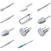 Beurer MP 100/MP 200 Set di ricambio per dispositivi per manicure MP 100 e MP 200, 10 accessori per fresa per unghie in zaffiro, ceramica e feltro, 30 accessori monouso, con cappuccio protettivo