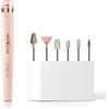 Flawless Finishing Touch Flawless Salon Nails - Set Manicure per Unghie da Salone, Set per Manicure Professionale Fai da Te - Lima, Leviga, Lucida per Unghie Bellissime in Pochi Minuti