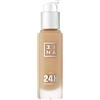 3INA MAKEUP - Fondotinta 24h Giallo Nude Scuro - Coprente Professionale - Liquido per Colore Uniforme - Vegan - Cruelty Free