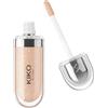 KIKO Milano 3D Hydra Lipgloss 02 | Lucidalabbra Effetto 3D Idratante e Volumizzante, Gloss Labbra Luminoso con Finish Brillante e Comfort Estremo