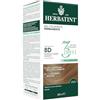 Herbatint Gel Colorante Permanente 3Dosi, 300ml - 8D Biondo Chiaro Dorato, Senza Ammoniaca, per Pelli Sensibili, 100% Copertura Capelli Bianchi, con 8 Estratti Naturali Bio