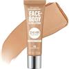 Revlon ColorStay Face & Body Glow Lotion, lozione idratante abbronzante per viso e corpo, 24 ore di idratazione, illuminante facciale, 110 Glow Through It