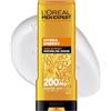 L'Oréal Paris men expert LOréal Men Expert Gel doccia e shampoo XXL per uomo, gel doccia per detergere corpo, capelli e viso, cura del corpo da uomo per una freschezza duratura con taurina, Hydra Energy, 1 x 400 ml