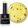 BLUESKY Smalto in gel per unghie, fiore in gel, Sunflower Symphony, BFL03, Jelly, giallo, a lunga durata, resistente alle scheggiature (richiede asciugatura sotto lampada UV o LED)