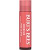 Burt's Bees Balsamo labbra colorato di origine naturale, ibisco con burro di karité e cere vegetali - 1 tubetto - 4.25 g