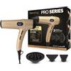Demeliss Asciugacapelli Demeliss SAINT ALGUE PRO SERIES - Motore Digitale BLDC - Leggero, Compatto, Silenzioso, Ultra Potente - 3 Accessori Magnetici - Design Ergonomico, Funzione Ionica
