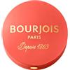 Bourjois Little Round Pot Blush, 18 Rouge Ravissant, Per tutto il giorno, Finish naturale, Look delicato, Pigmenti a lunga tenuta, Texture sfumabile, Texture leggera 2.5 g