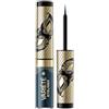 Eveline Cosmetics Variete Eyeliner Glitter Impermeabile Lunga Durata - Tenuta 24 Ore, Asciugatura Rapida, Applicatore a Pennello - Disponibile in Oro, Marrone, Turchese e Argento