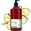 B.O.T Cosmetic & Wellness - Olio di Avocado Biologico | Per Capelli, Viso e Corpo | Antirughe Naturale | Idratante e Cura Unghie | Struccante, 1 Litro