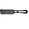 HERCULES SÄGEMANN - 7643M Pettine tagliacapelli | 8,5 pollici con denti ondulati ideale per taglio con tagliacapelli | Pettine Clipper con manico | Colore: nero
