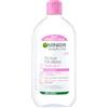 Garnier SkinActive Acqua Micellare Tutto in 1, Per Pelli Sensibili, 100% del Trucco Rimosso, Pelle Detersa e Idratata per 12H, Senza Residui e Senza Risciacquo, Con Micelle e Glicerina, 700 ml